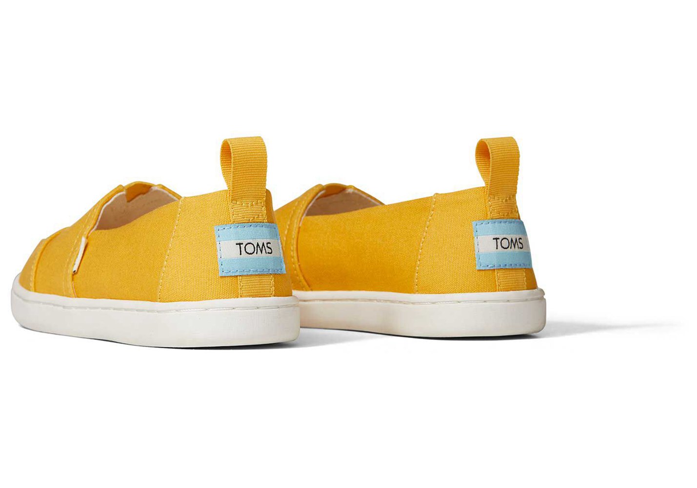 Toms Alpargata Youth Canvas Espadrille Yellow - Kids - 29730-AVYM